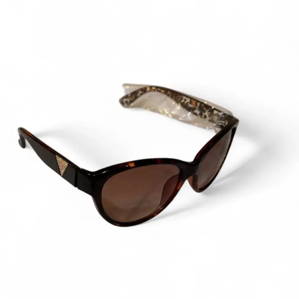 Guess brown tortoiseshell
